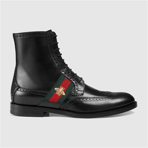 mens gucci boots buckle serpent|Gucci.